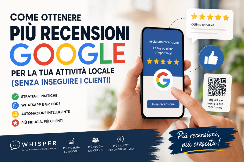 Come ottenere più recensioni Google